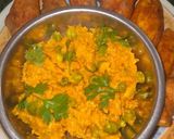 हल्दी की सब्जी (haldi ki sabzi recipe in Hindi) रेसिपी चरण 4 फोटो