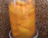 A picture of step 2 of Aam Ras / Mango Juice.