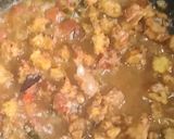 A picture of step 5 of Vada curry.