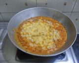 A picture of step 2 of Ragda pav.