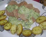 Foto del paso 9 de la receta: Peceto o lengua, puerros salteados y papines