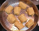 A picture of step 7 of Bread Khaman.