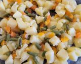 Foto del paso 1 de la receta: Ensalada de patatas simple y divertida