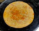 A picture of step 5 of Gobi Paratha.