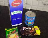 A picture of step 1 of Coffee Crumble Ice Cream.