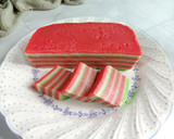Foto langkah ke 8 dari resep Kue Lapis Tepung Beras.