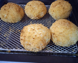Foto del paso 6 de la receta: Bolas de arroz rellenas de camarón en horno freidora airfryer
