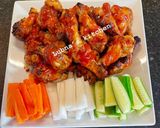 A picture of step 4 of Oven Baked Buffalo Chicken Wings:.