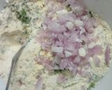 A picture of step 2 of Crispy Rava Dosa.
