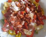 Kotleciki drobiowe w panierce z kolorową papryką krok przepisu 2 zdjęcie