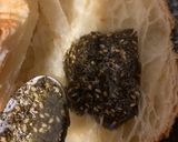 A picture of step 2 of Zaatar and cheese croissant.