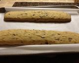 A picture of step 4 of Pistachio and cranberry biscotti.