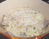 Foto del paso 4 de la receta Lomo de cerdo ibérico en salsa de yogur y champiñones con quinoa