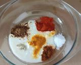 A picture of step 5 of Soya chunks, potato biryani.