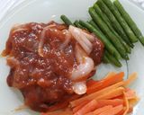 Foto langkah ke 5 dari resep Steak Wagyu Tenderloin Barbeque Praktis.