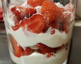 A picture of step 2 of My Double Strawberry Yogurt Surprise. 😁.