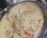 Une image de l'étape 3 de Tagliatelles Escalope Crème liquide.