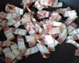 Foto del paso 2 de la receta: Macarrones con carbonara de berenjena y bacon