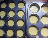 A picture of step 5 of Orange flavour cup cakes.