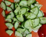 A picture of step 7 of Pearl couscous salad.