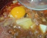 Gambar langkah 5 resipi Sundubu Jjigae (Soft Tofu Stew) Korean food.