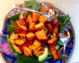 A picture of step 3 of Roasted sweet potato and avocado salad.