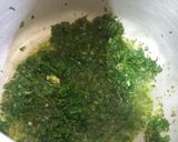 A picture of step 3 of Methi pulao.