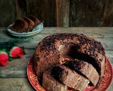 Foto langkah ke 8 dari resep Sponge Cake Chocolate (cake coklat 5 telur).