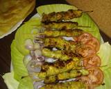Chicken afghani boti/ puri paratha recipe step 8 photo