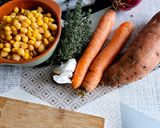 Une image de l'étape 1 de Pois chiches & Légumes Rôtis !!.