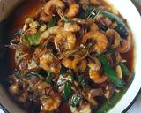 Foto langkah ke 6 dari resep Udang Saus Tiram.