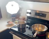 A picture of step 3 of Korean Black Bean Chicken Lettuce Wraps.