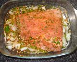 A picture of step 1 of Pork Ribs with Lentils.