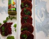 A picture of step 6 of Beetroot cutlets.