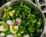 Indonesian Padang Style Green Chillies recipe step 1 photo