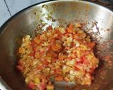 A picture of step 3 of Lasaniya batata, kathiyawad special.