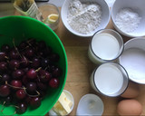Foto del paso 1 de la receta: Clafoutis de cerezas 🍒 tradicional.500 recetas