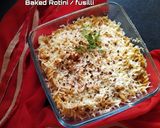 A picture of step 5 of Baked Rotini / fusilli / Baked Pasta.