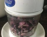 A picture of step 1 of Jamun Ice cream.