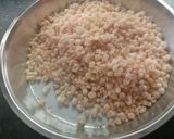 A picture of step 2 of Ajwain ke laddu.