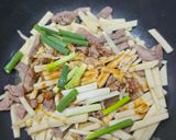 竹筍炒肉絲的食譜步驟3照片