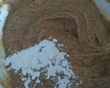A picture of step 6 of Dates Semolina Steamed Cake.