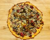 Foto del paso 7 de la receta Pizza vegana con masa de boniato y zanahoria🥕