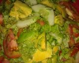 Foto del paso 5 de la receta: Arroz con pollo y ensalada rápida