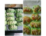 Foto langkah ke 6 dari resep 💞Roti mini pandan pisang coklat💞.