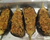 Foto del paso 4 de la receta: Berenjenas rellenas de carne en un plis plas