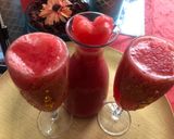 A picture of step 4 of Water melon juice.