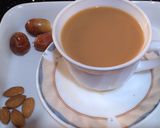 A picture of step 4 of Karak Chai.