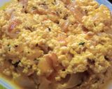 A picture of step 5 of Paneer bhurji.