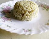 A picture of step 6 of Jeera rice with chana dal curry.